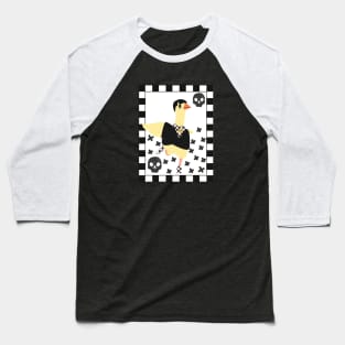 Emo Duck Baseball T-Shirt